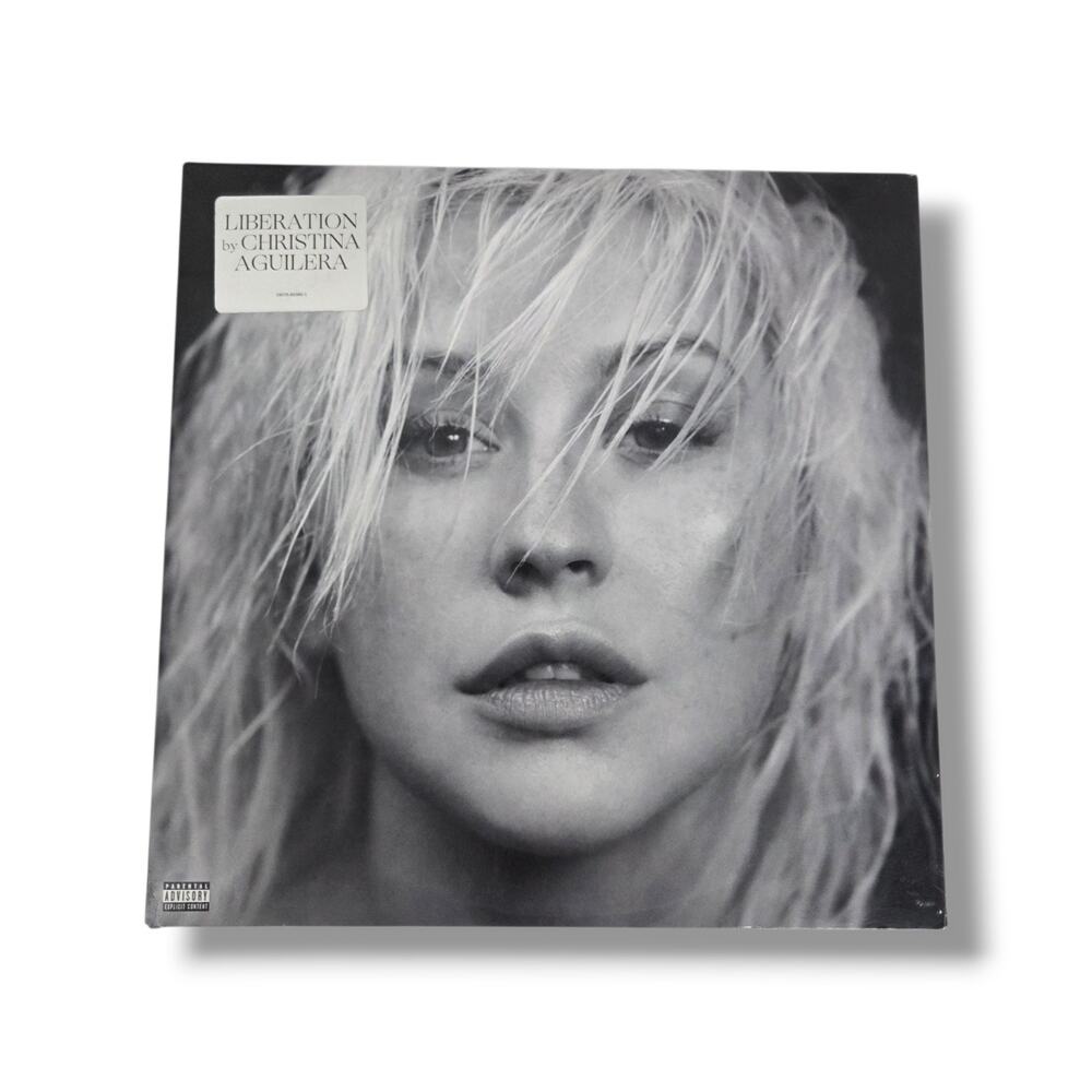 Liberation by Christina Aguilera Double Red Vinyl Album RCA Parental Advisory
